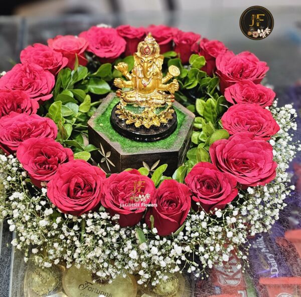 Kankupagla tray / ring plate decoration