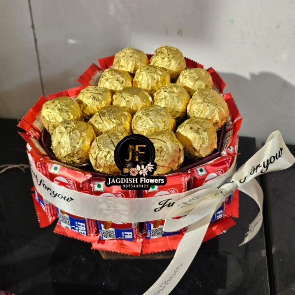 Heart Shape Chocalate Bouquet