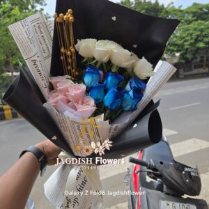 Mix roses bunch bouque