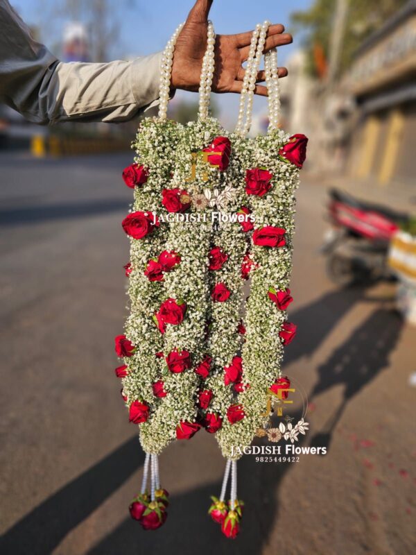 Gypso with red rose mala