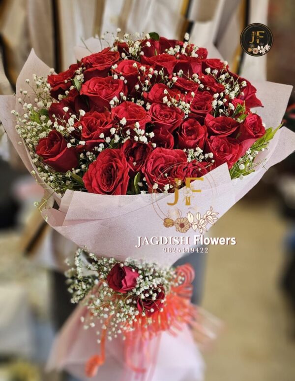 Beautiful Red Rose Bouquet