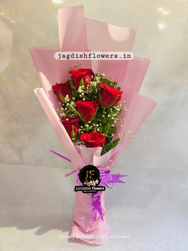 Red rose bouquet