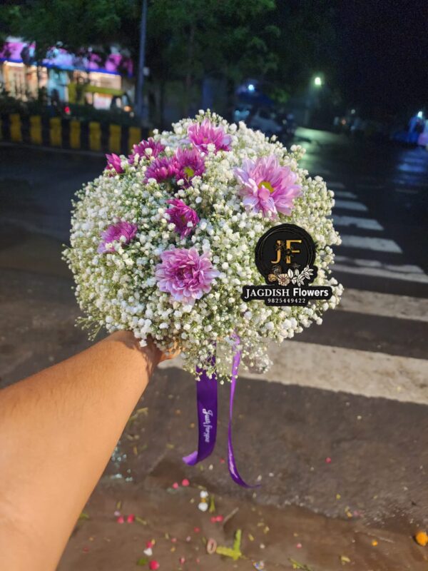 bunch of gypso and chrysanthemum - Image 3